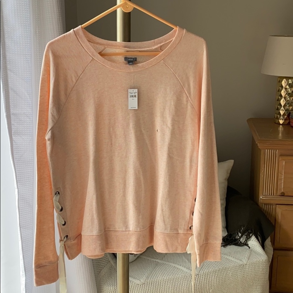 Aerie sweatshirt with ribbon detail